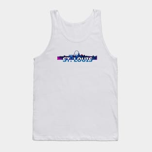 St Louis Skyline Tank Top